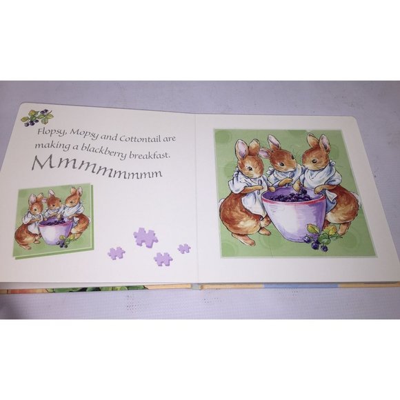 The Peter Rabbit Jigsaw Puzzle Book by Potter, Beatrix - Picture 5 of 13